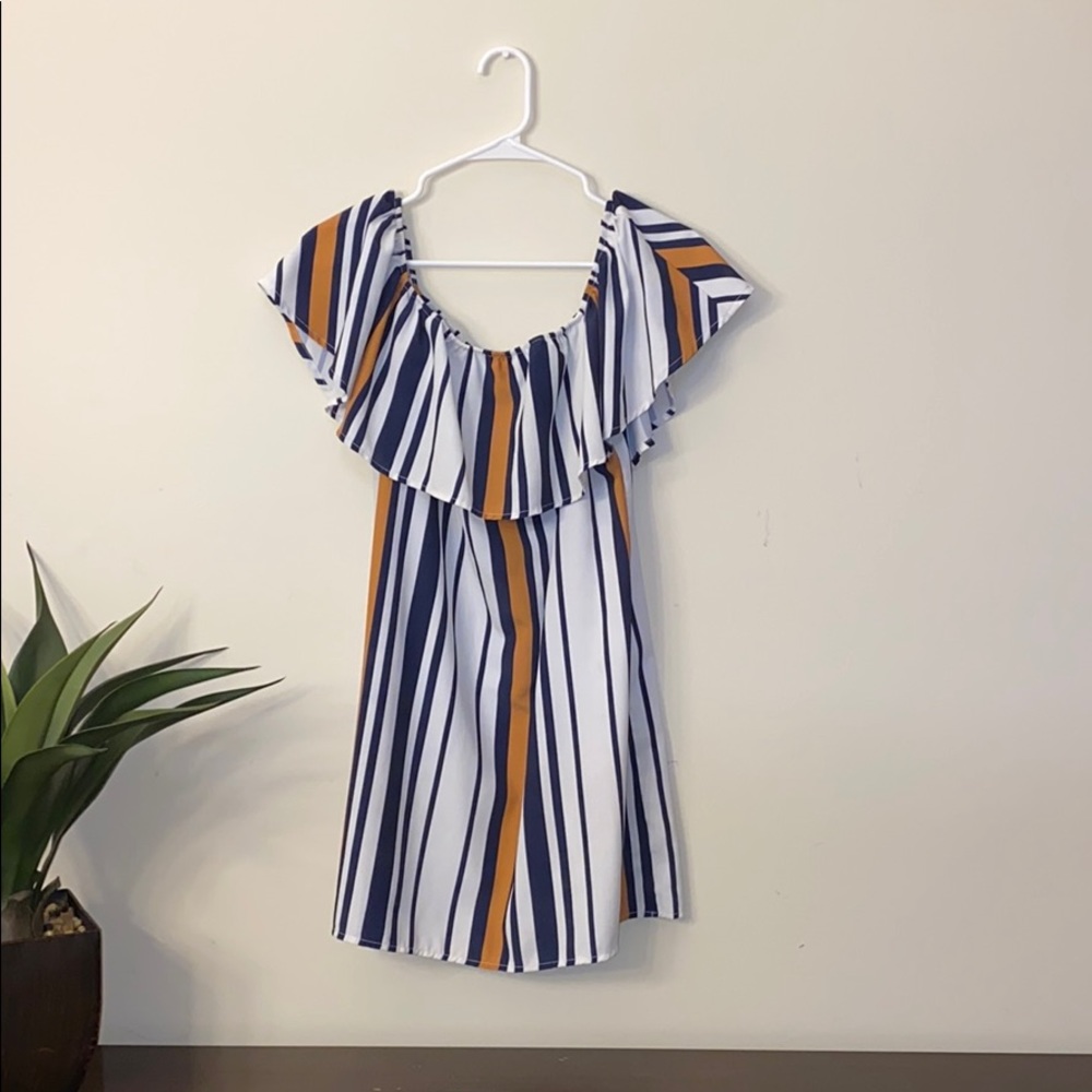 Off The Shoulder Flowy Dress